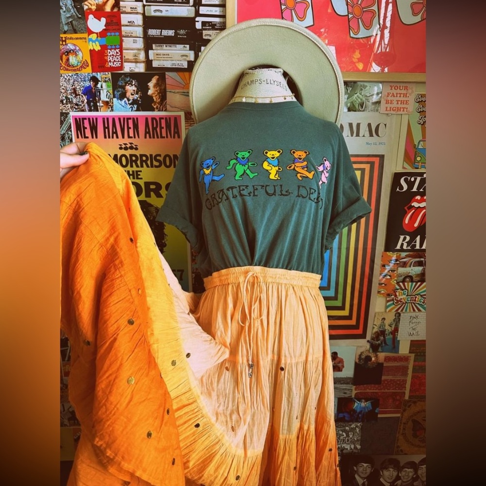 Handmade Grateful Dead T-shirt dress 🐻